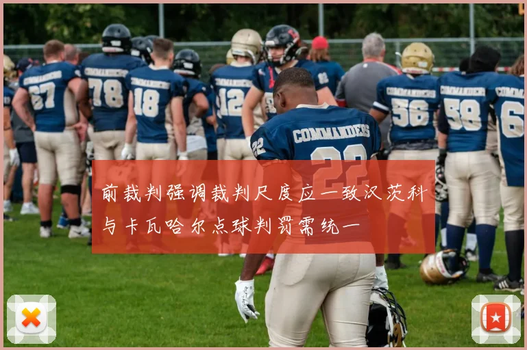 前裁判强调裁判尺度应一致汉茨科与卡瓦哈尔点球判罚需统一